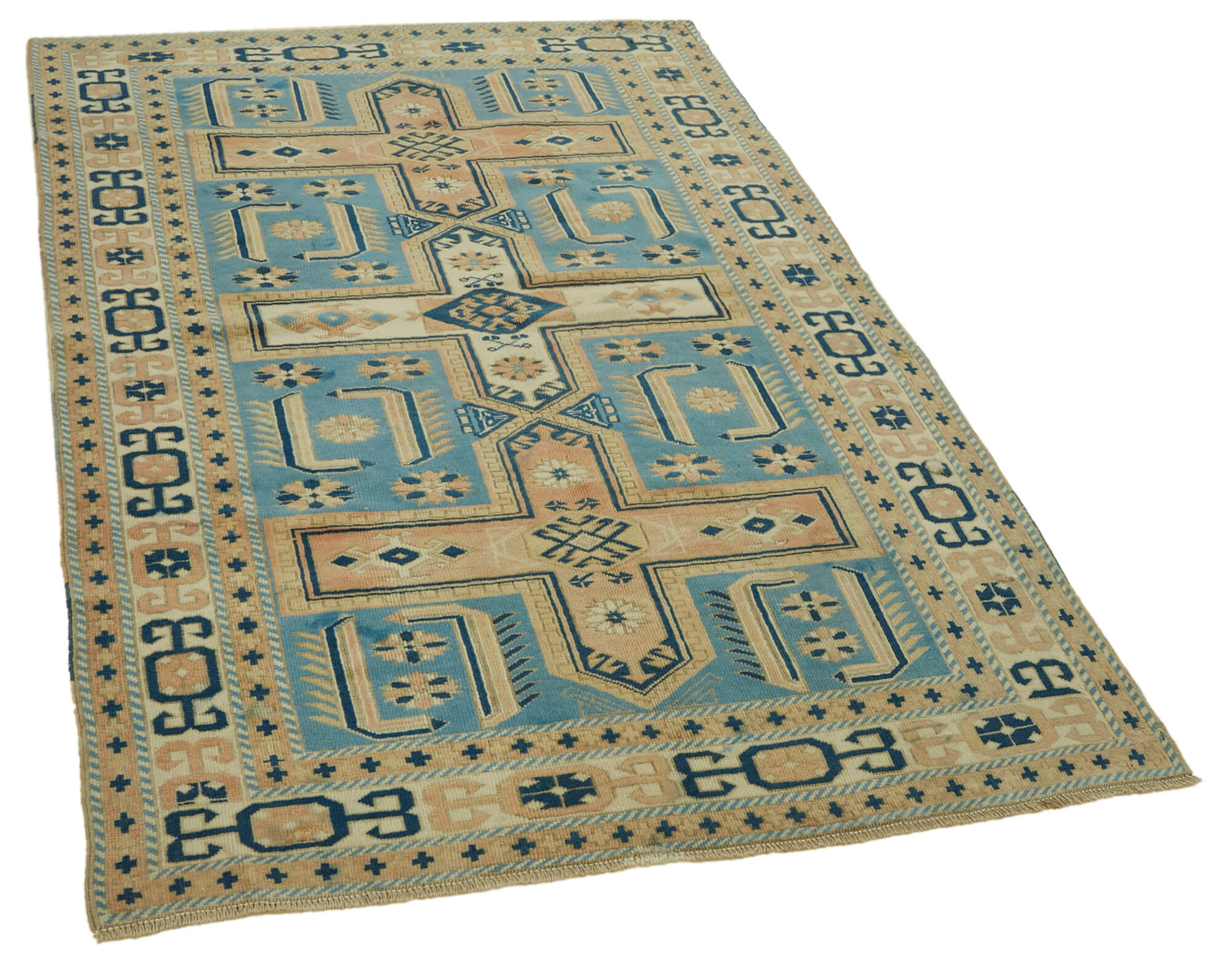 4x6 Vintage Handmade Anatolian Rug - 46751