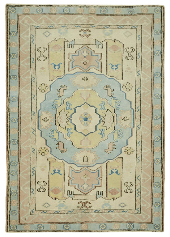 5x6 Vintage Handmade Anatolian Rug - 46752