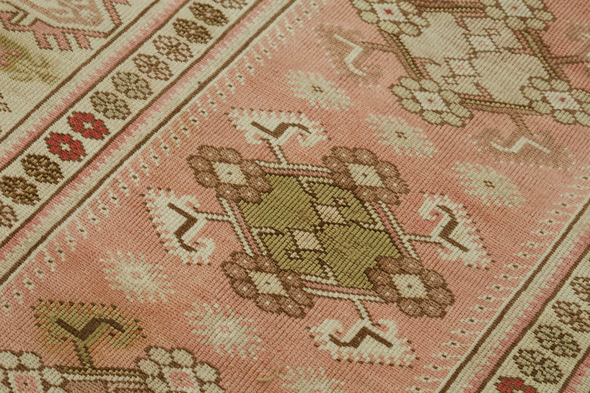 4x8 Vintage Handmade Anatolian Rug - 46753
