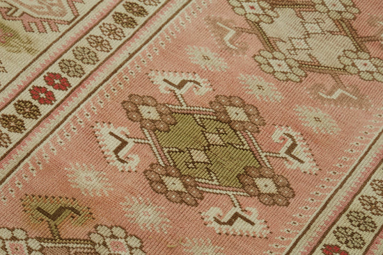 4x8 Vintage Handmade Anatolian Rug - 46753