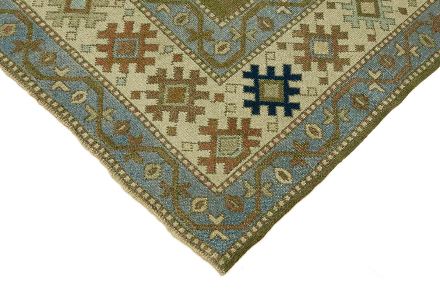 5x7 Vintage Handmade Anatolian Rug - 46754