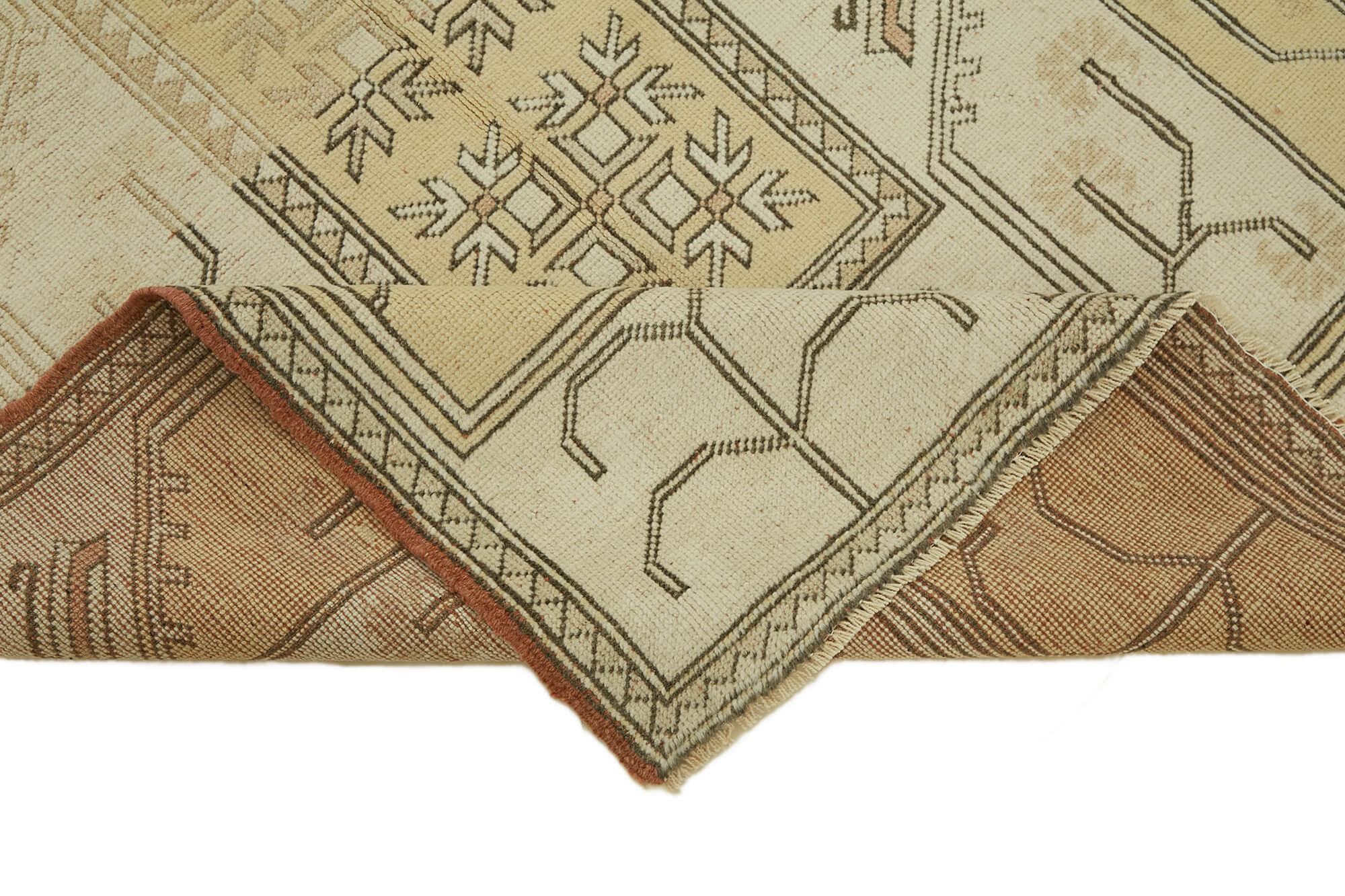 4x7 Vintage Handmade Anatolian Rug - 46757