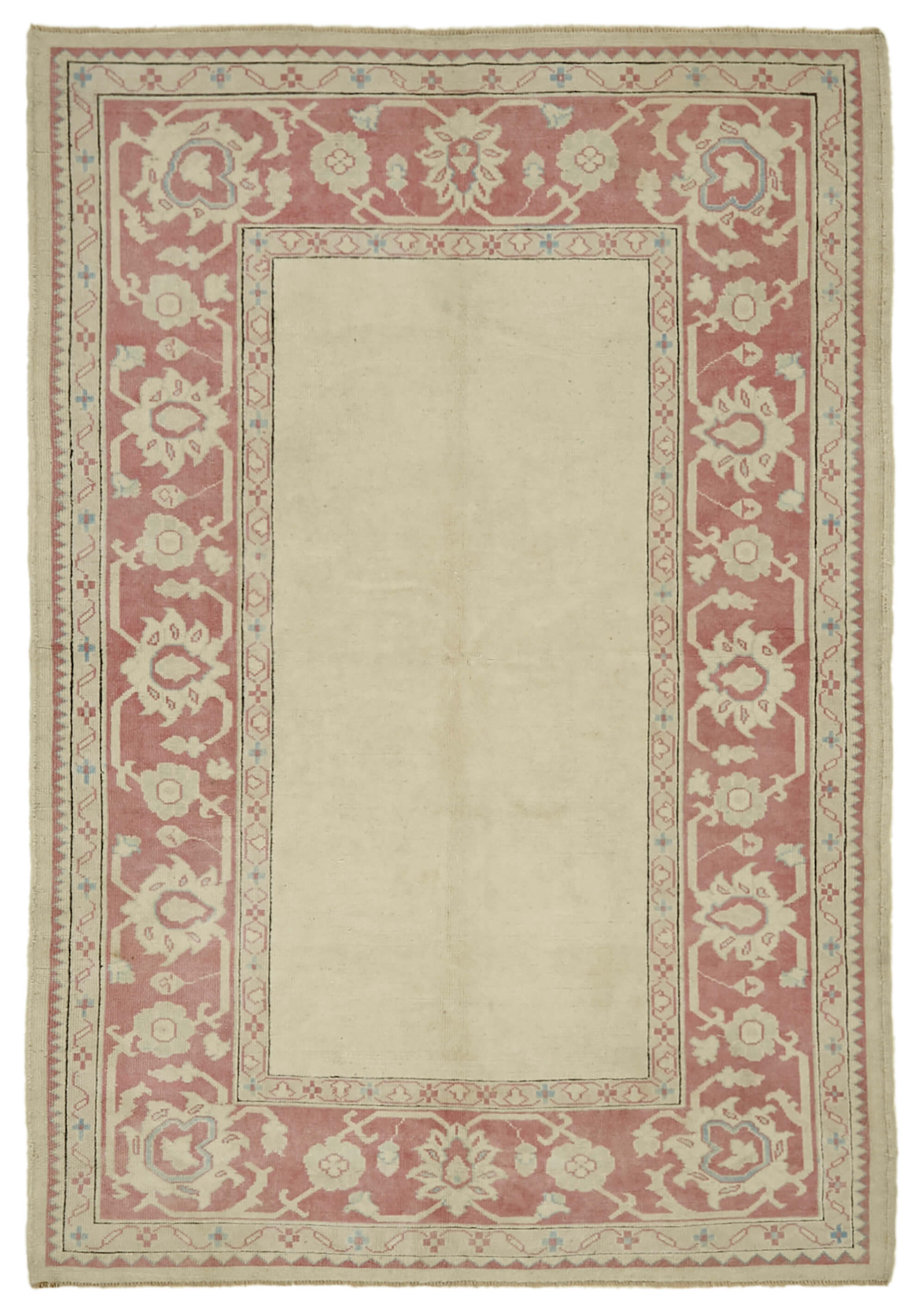 5x8 Vintage Handmade Anatolian Rug - 46758