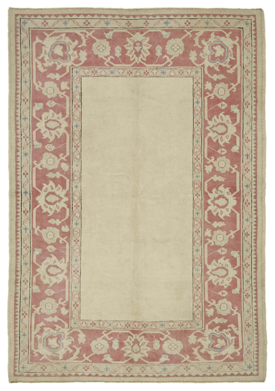 5x8 Vintage Handmade Anatolian Rug - 46758