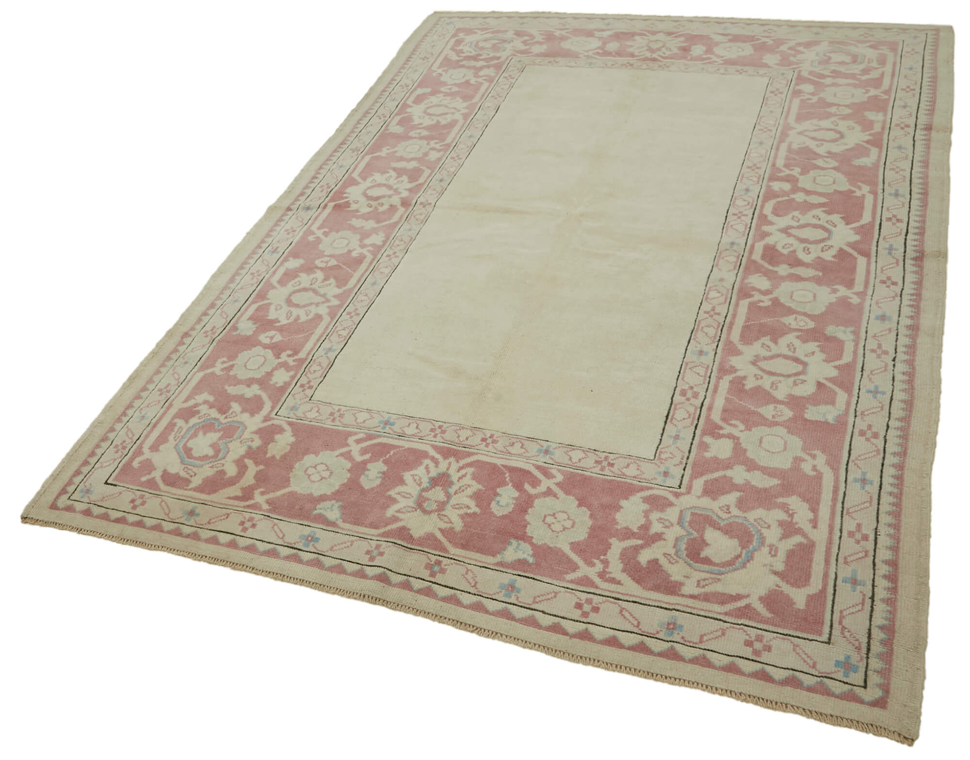 5x8 Vintage Handmade Anatolian Rug - 46758