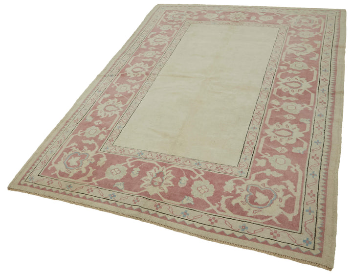 5x8 Vintage Handmade Anatolian Rug - 46758