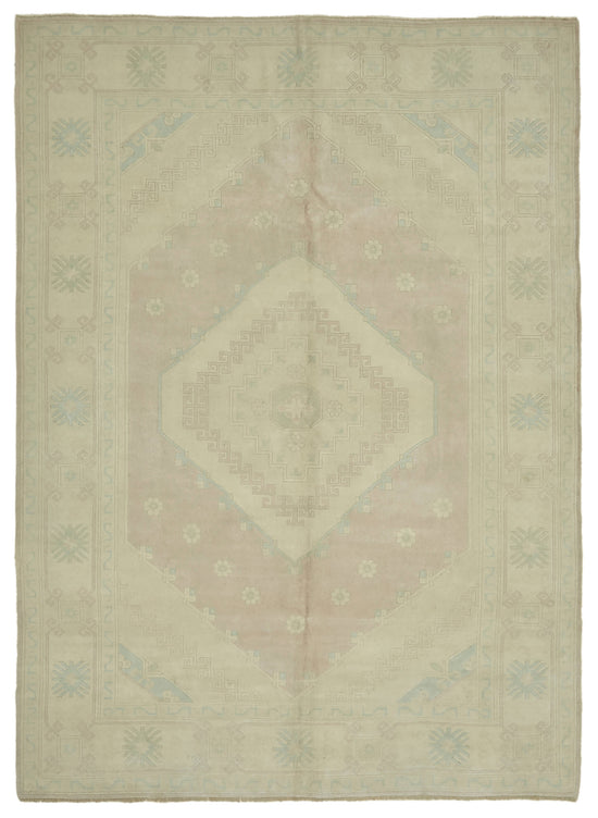7x10 Vintage Handmade Anatolian Rug - 46762