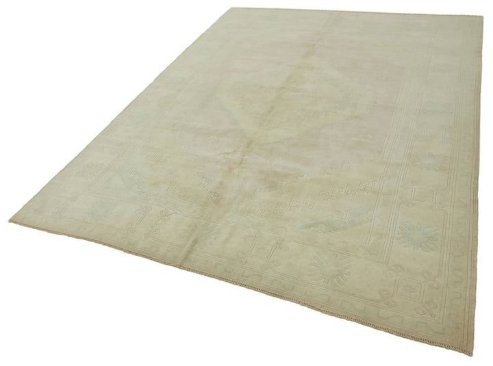 7x10 Vintage Handmade Anatolian Rug - 46762