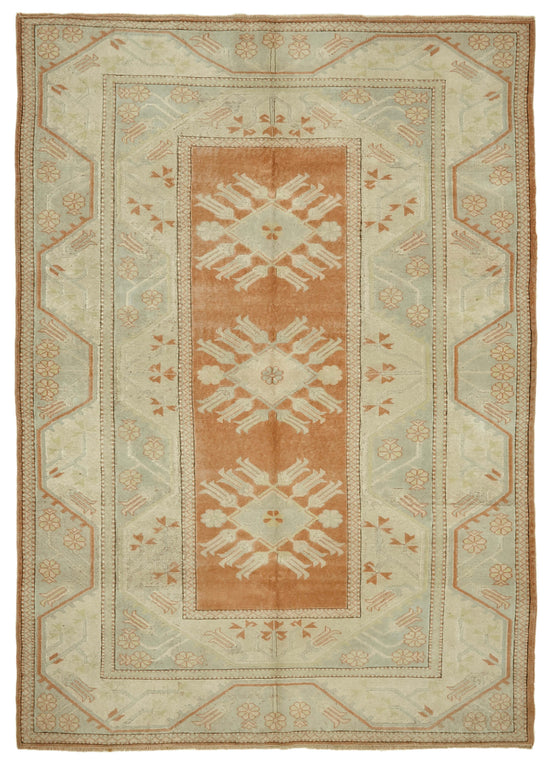 6x9 Vintage Handmade Anatolian Rug - 46764