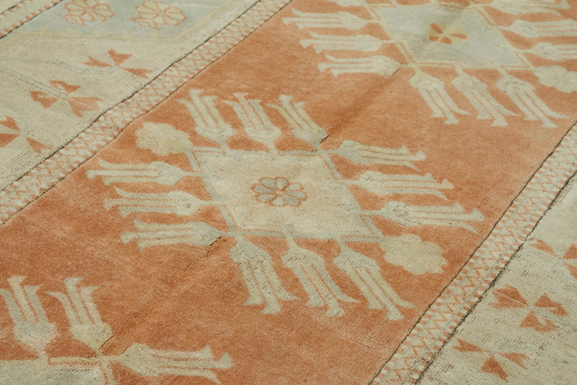 6x9 Vintage Handmade Anatolian Rug - 46764