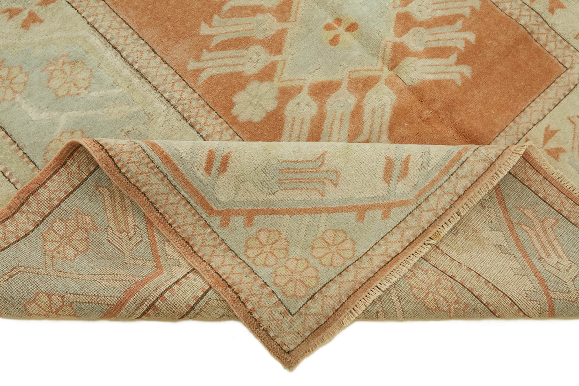 6x9 Vintage Handmade Anatolian Rug - 46764