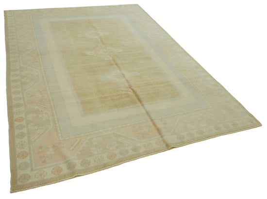 7x9 Vintage Handmade Anatolian Rug - 46765