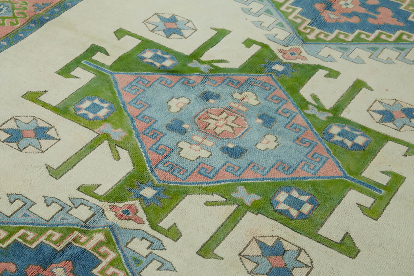 7x9 Vintage Handmade Anatolian Rug - 46768