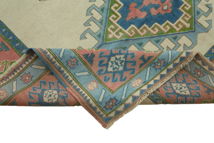7x9 Vintage Handmade Anatolian Rug - 46768