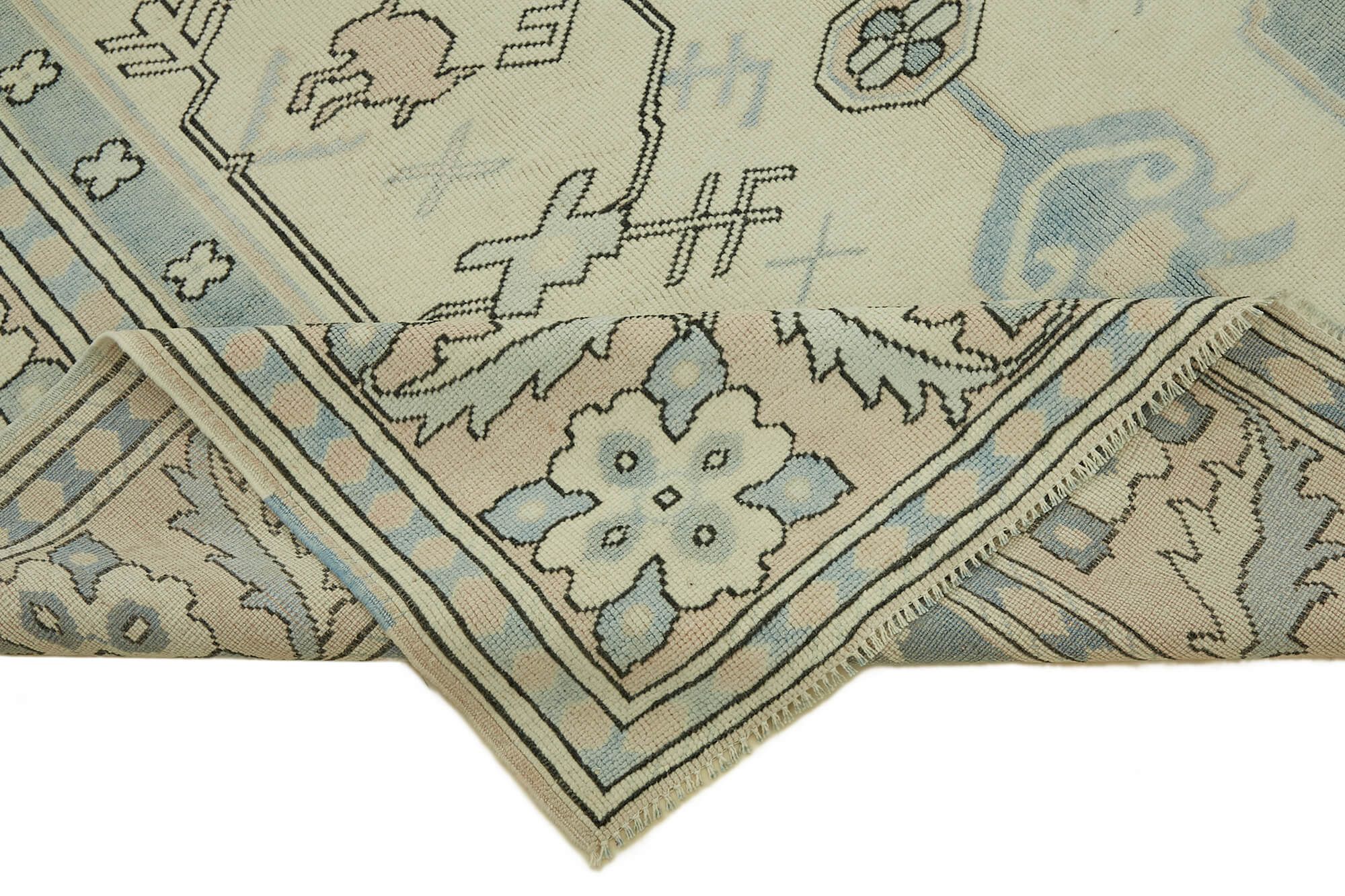 5x8 Vintage Handmade Anatolian Rug - 46769