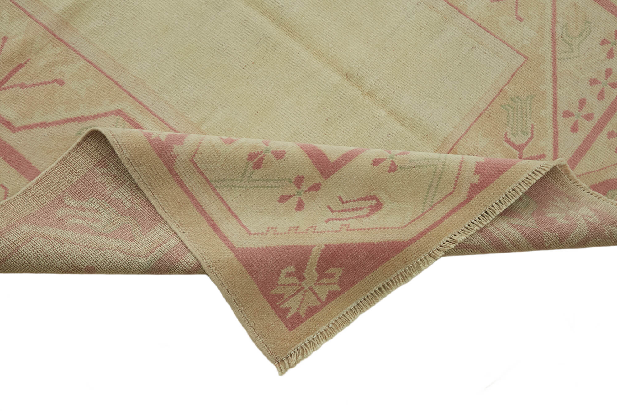 5x7 Vintage Handmade Anatolian Rug - 46771