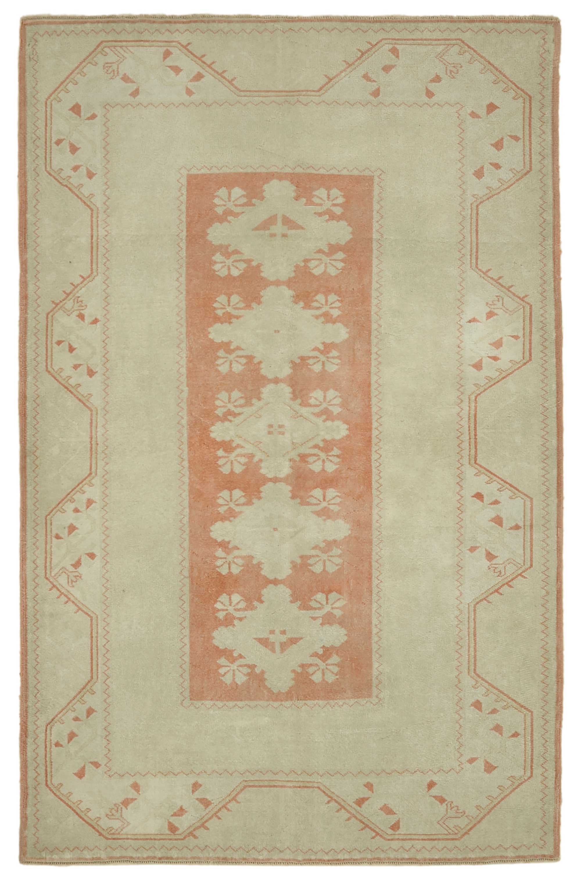 5x8 Vintage Handmade Anatolian Rug - 46778