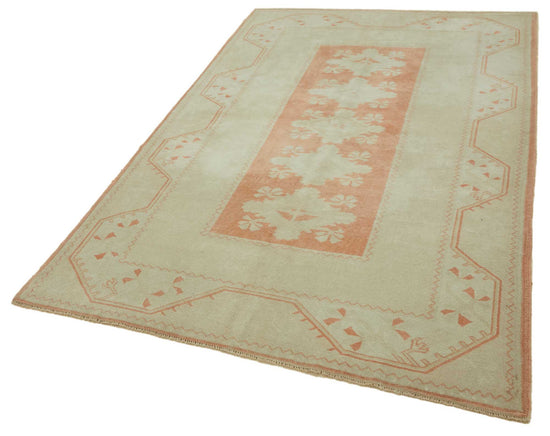 5x8 Vintage Handmade Anatolian Rug - 46778