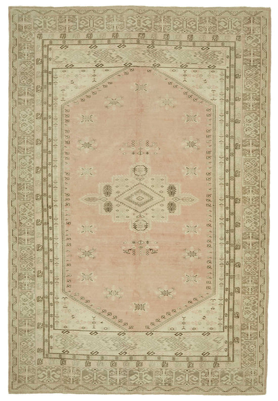 6x10 Vintage Handmade Anatolian Rug - 46779