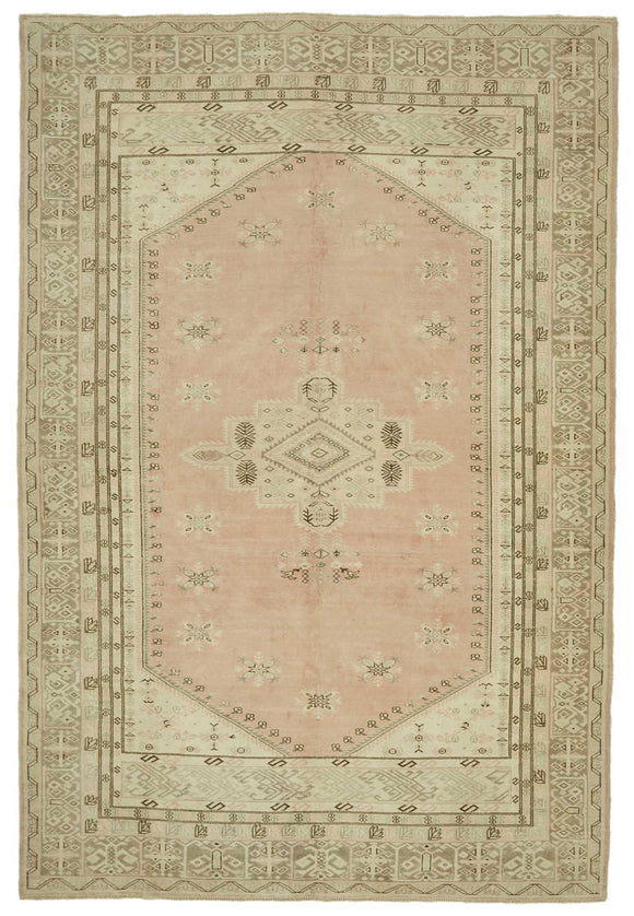 6x10 Vintage Handmade Anatolian Rug - 46779