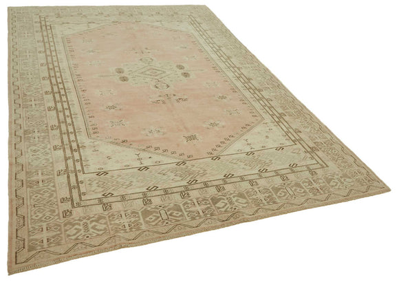 6x10 Vintage Handmade Anatolian Rug - 46779
