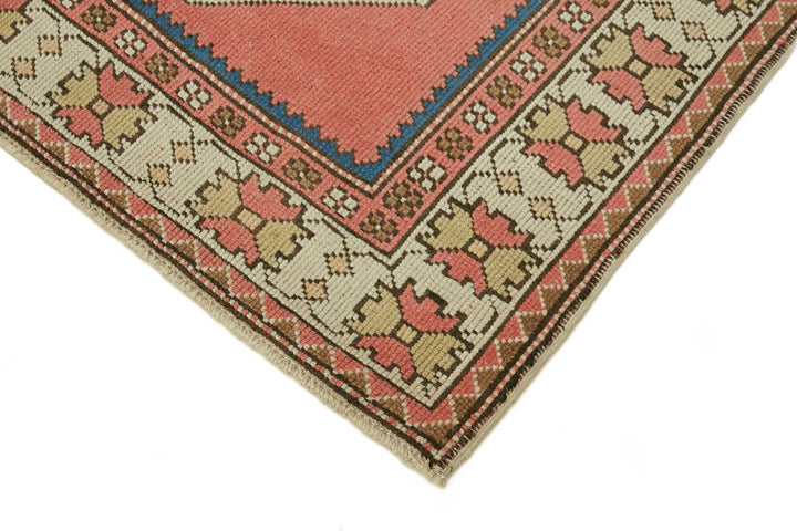 5x8 Vintage Handmade Anatolian Rug - 46781