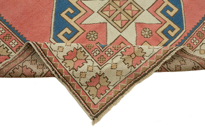 5x8 Vintage Handmade Anatolian Rug - 46781