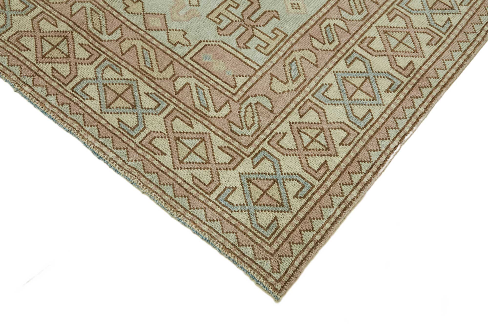 5x8 Vintage Handmade Anatolian Rug - 46782