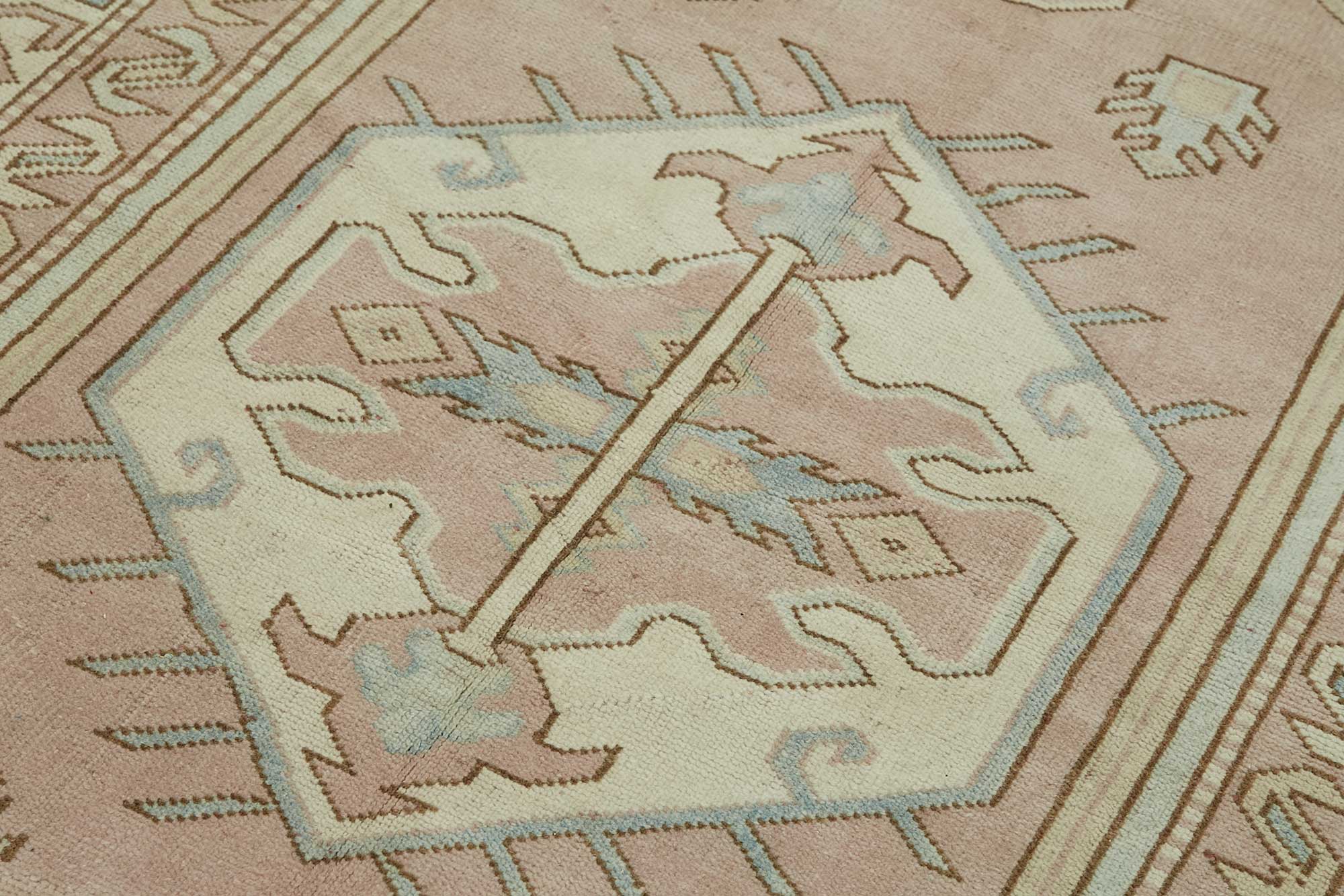 5x8 Vintage Handmade Anatolian Rug - 46782