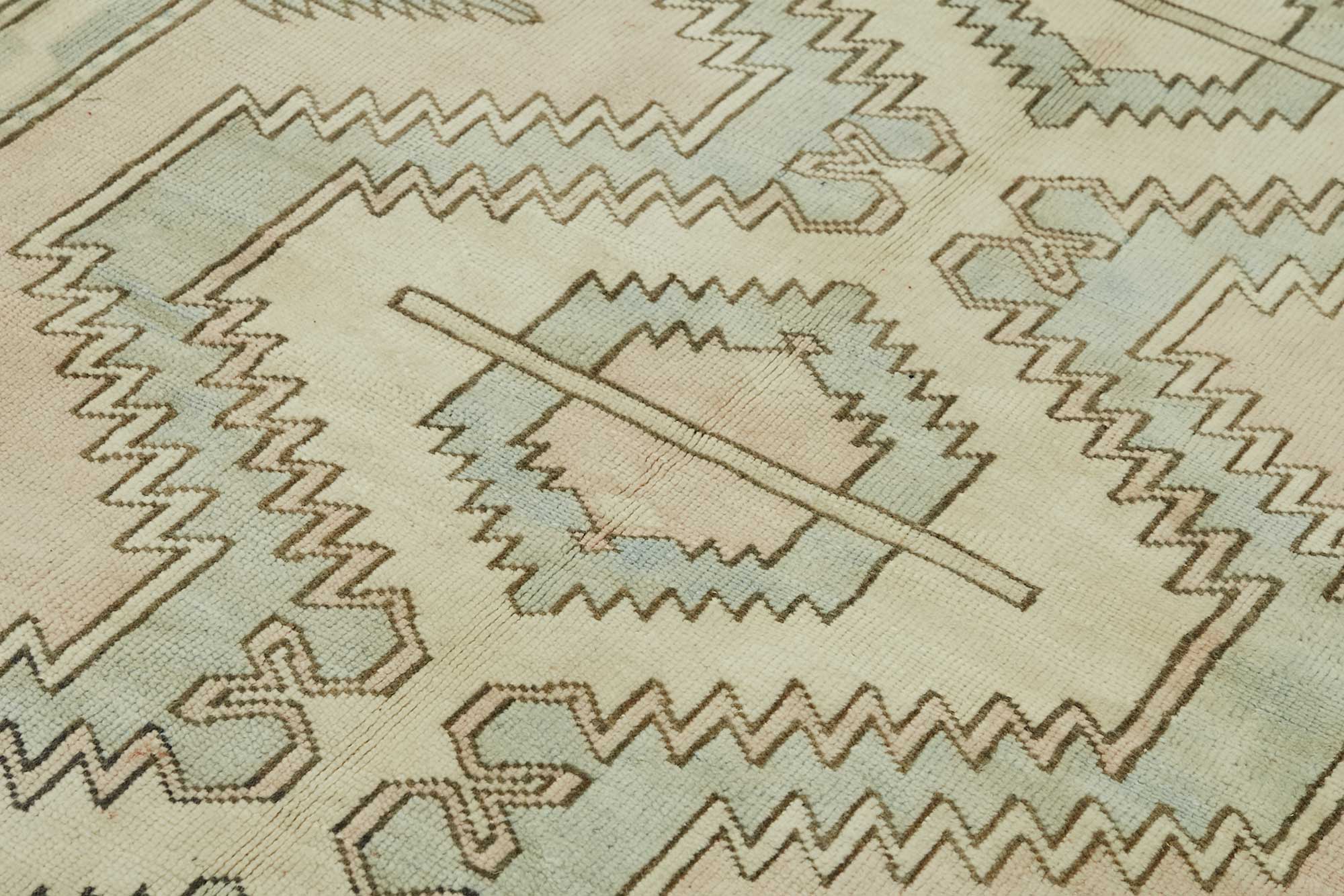 6x8 Vintage Handmade Anatolian Rug - 46783