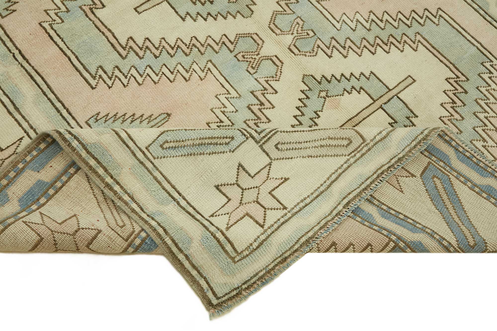 6x8 Vintage Handmade Anatolian Rug - 46783