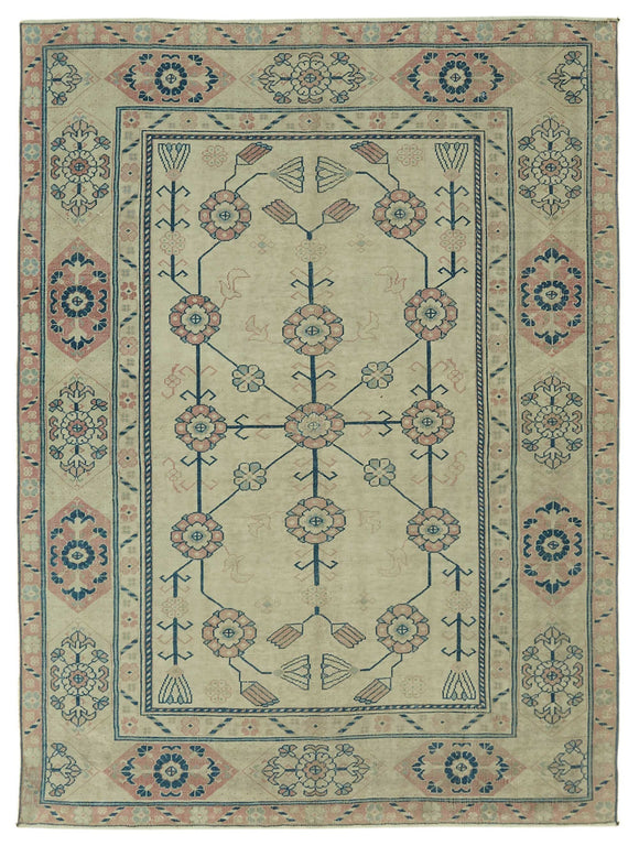 6x8 Vintage Handmade Anatolian Rug - 46785