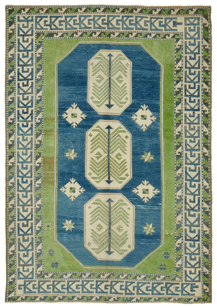 7x10 Vintage Handmade Anatolian Rug - 46787