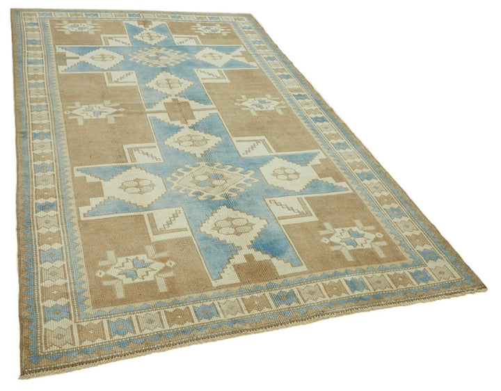 5x9 Vintage Handmade Anatolian Rug - 46789
