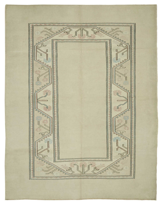 7x9 Vintage Handmade Anatolian Rug - 46790