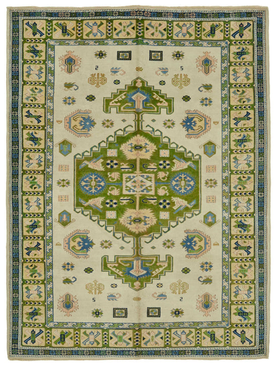 7x9 Vintage Handmade Anatolian Rug - 46791