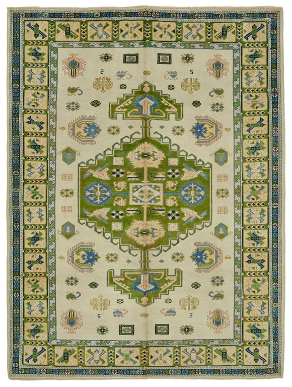 7x9 Vintage Handmade Anatolian Rug - 46791