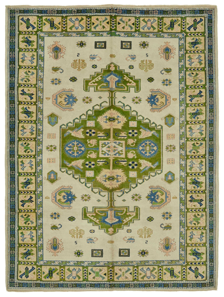 7x9 Vintage Handmade Anatolian Rug - 46791