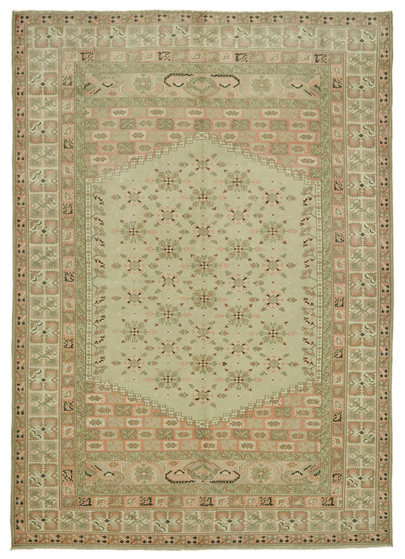 6x8 Vintage Handmade Anatolian Rug - 46792