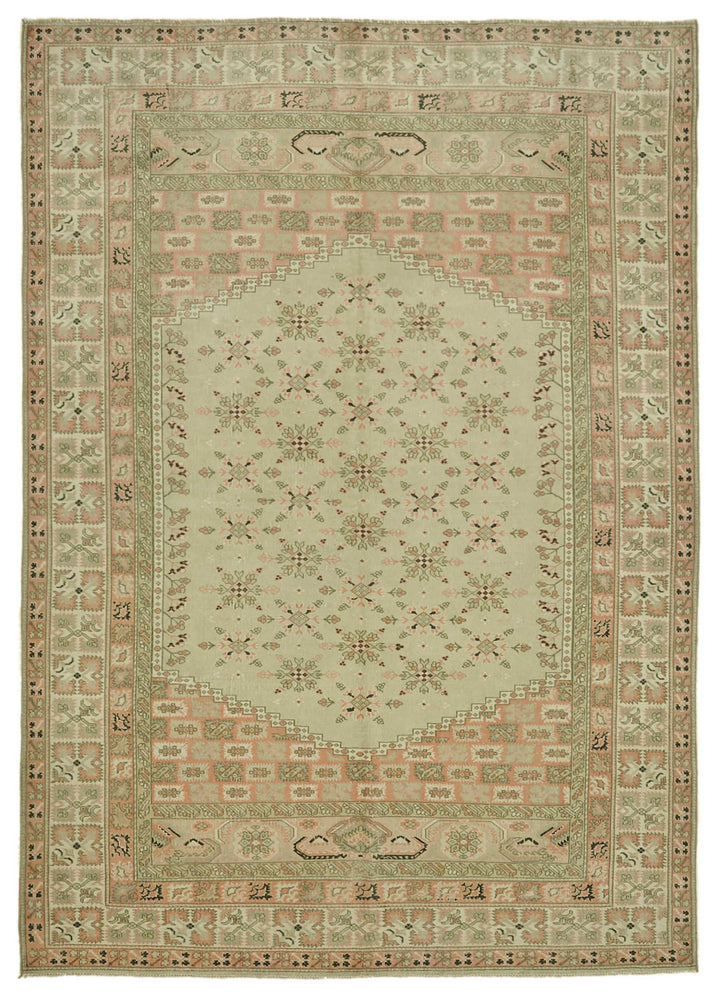 6x8 Vintage Handmade Anatolian Rug - 46792