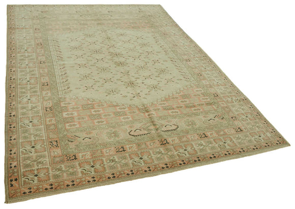 6x8 Vintage Handmade Anatolian Rug - 46792
