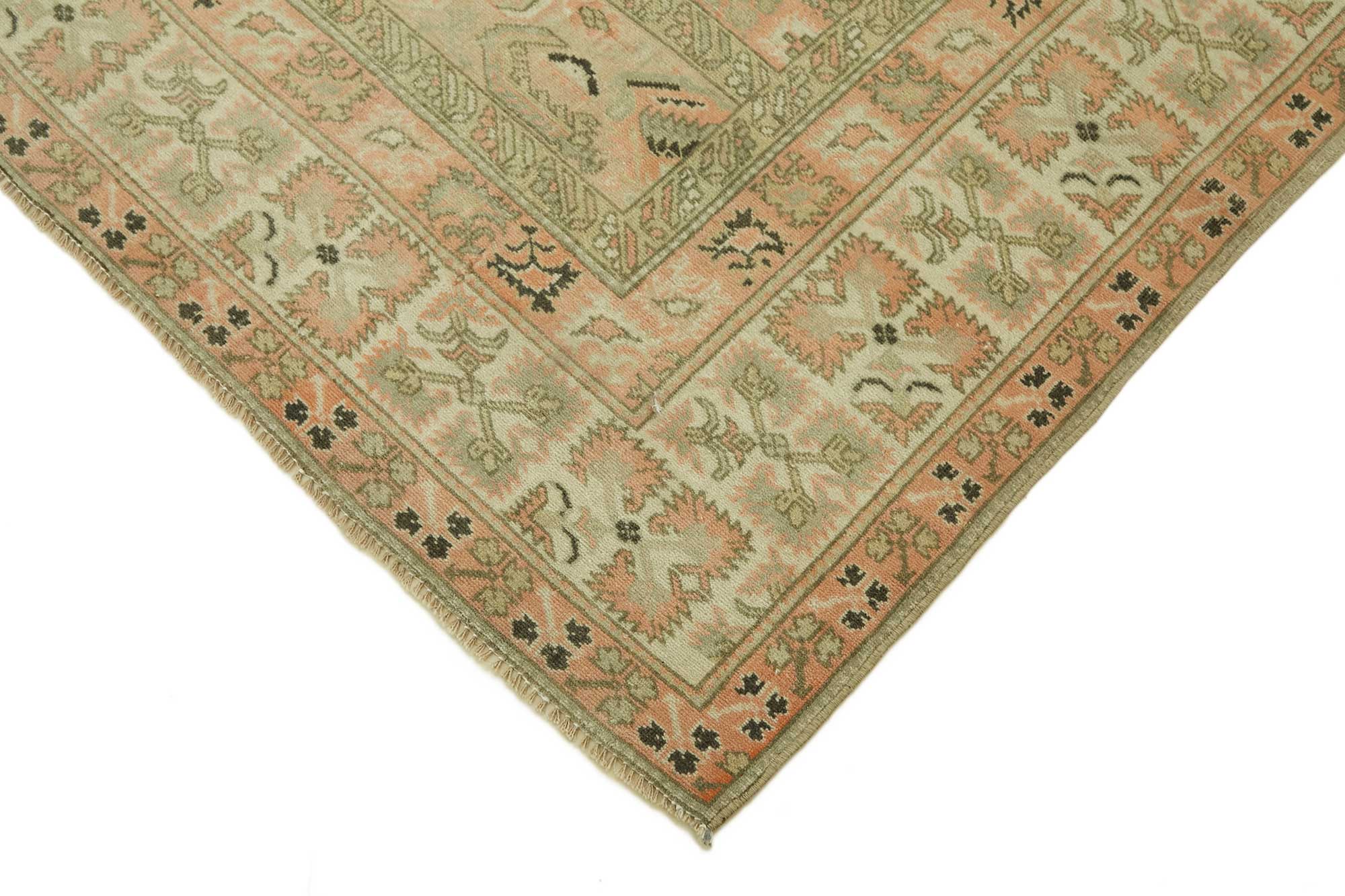 6x8 Vintage Handmade Anatolian Rug - 46792