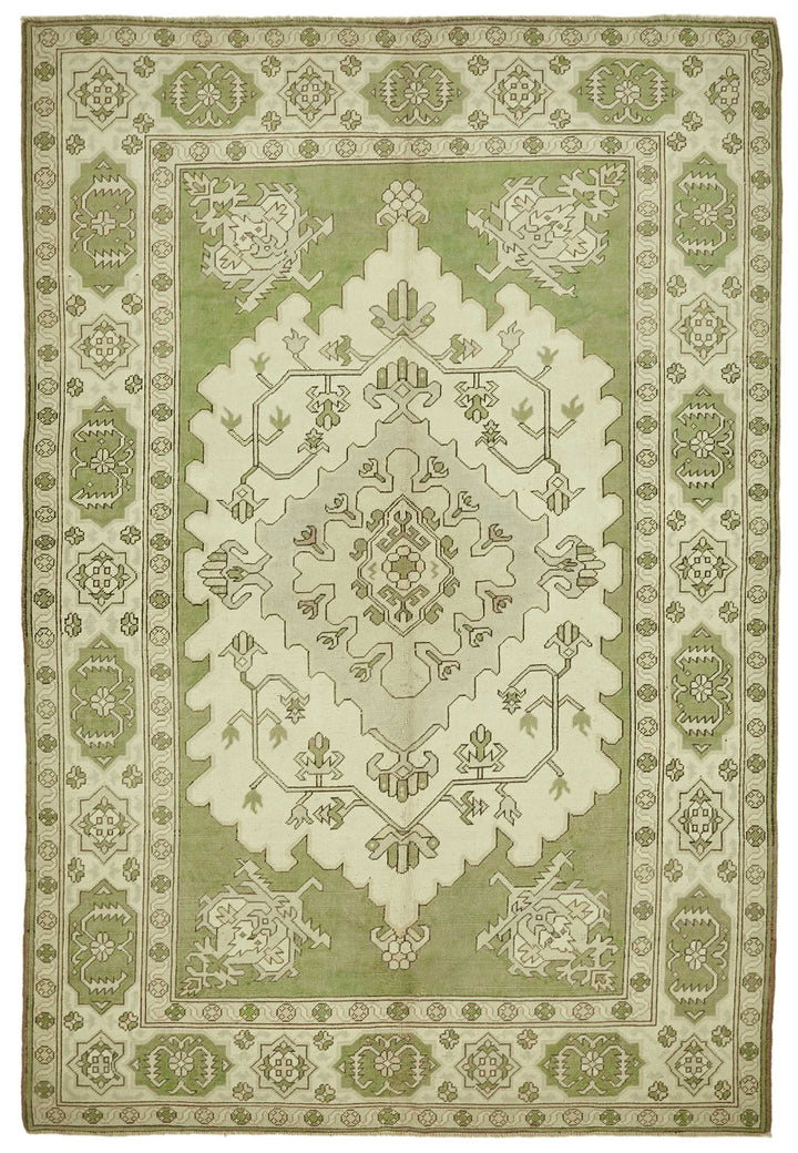 7x11 Vintage Handmade Anatolian Rug - 46793