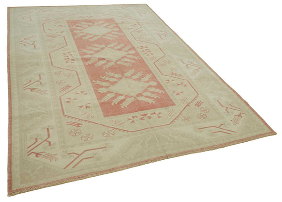 6x9 Vintage Handmade Anatolian Rug - 46797