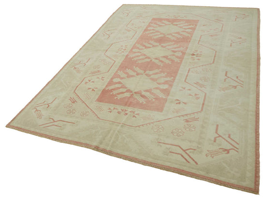 6x9 Vintage Handmade Anatolian Rug - 46797