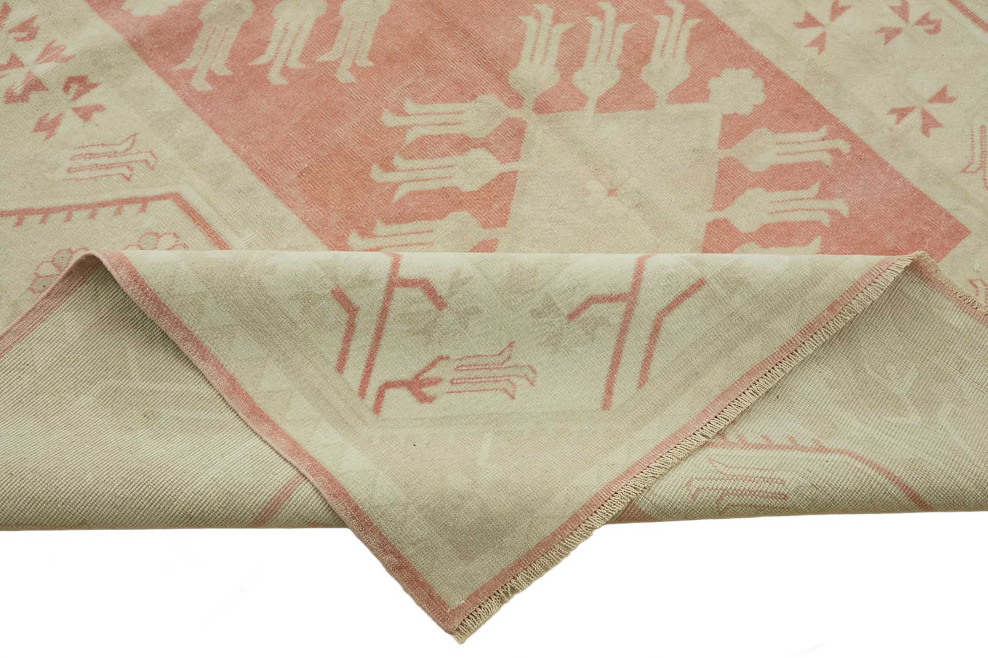 6x9 Vintage Handmade Anatolian Rug - 46797
