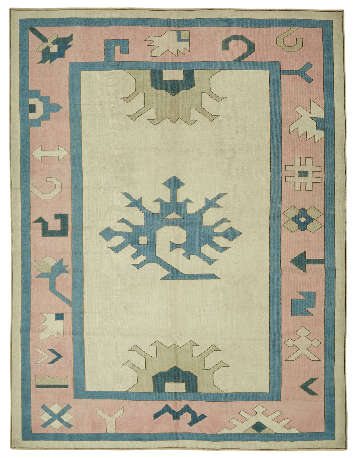 8x10 Hand-Knotted Anatolian Rug - 46799