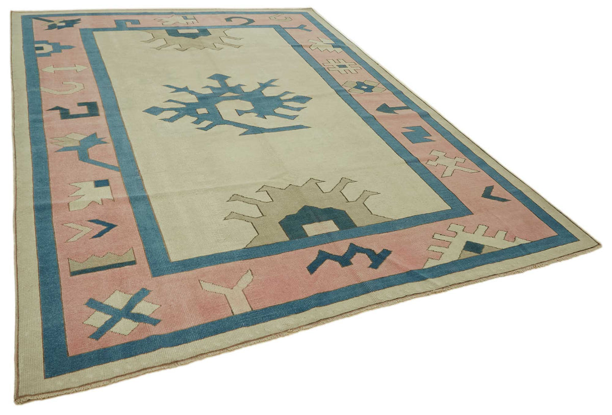8x10 Hand-Knotted Anatolian Rug - 46799