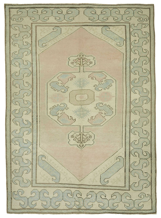 6x9 Vintage Handmade Anatolian Rug - 46801