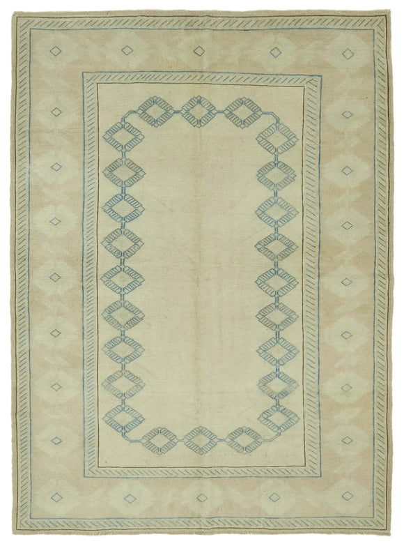 6x8 Vintage Handmade Anatolian Rug - 46804